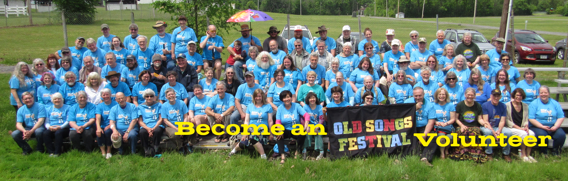 Volunteer at the Old Songs Festival